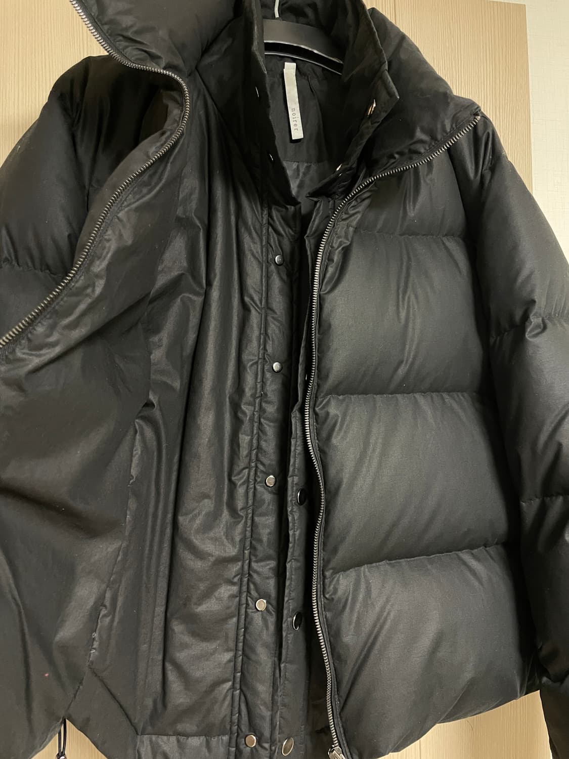 노이어 레이어드 패딩 상품이미지5