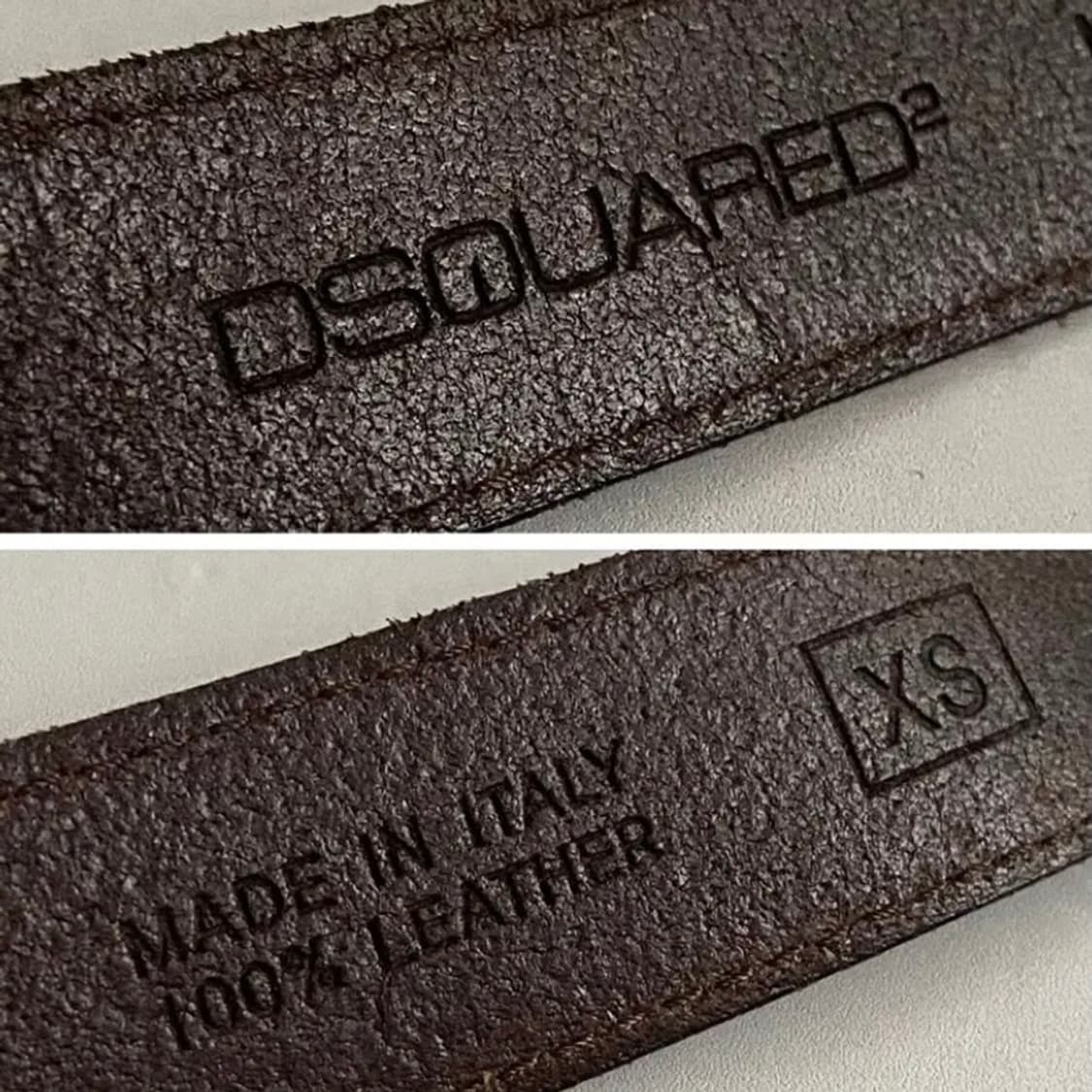 [정품] DSQUARED2 디스퀘어드 아이러브D2 통가죽벨트(33~37) 상품이미지10