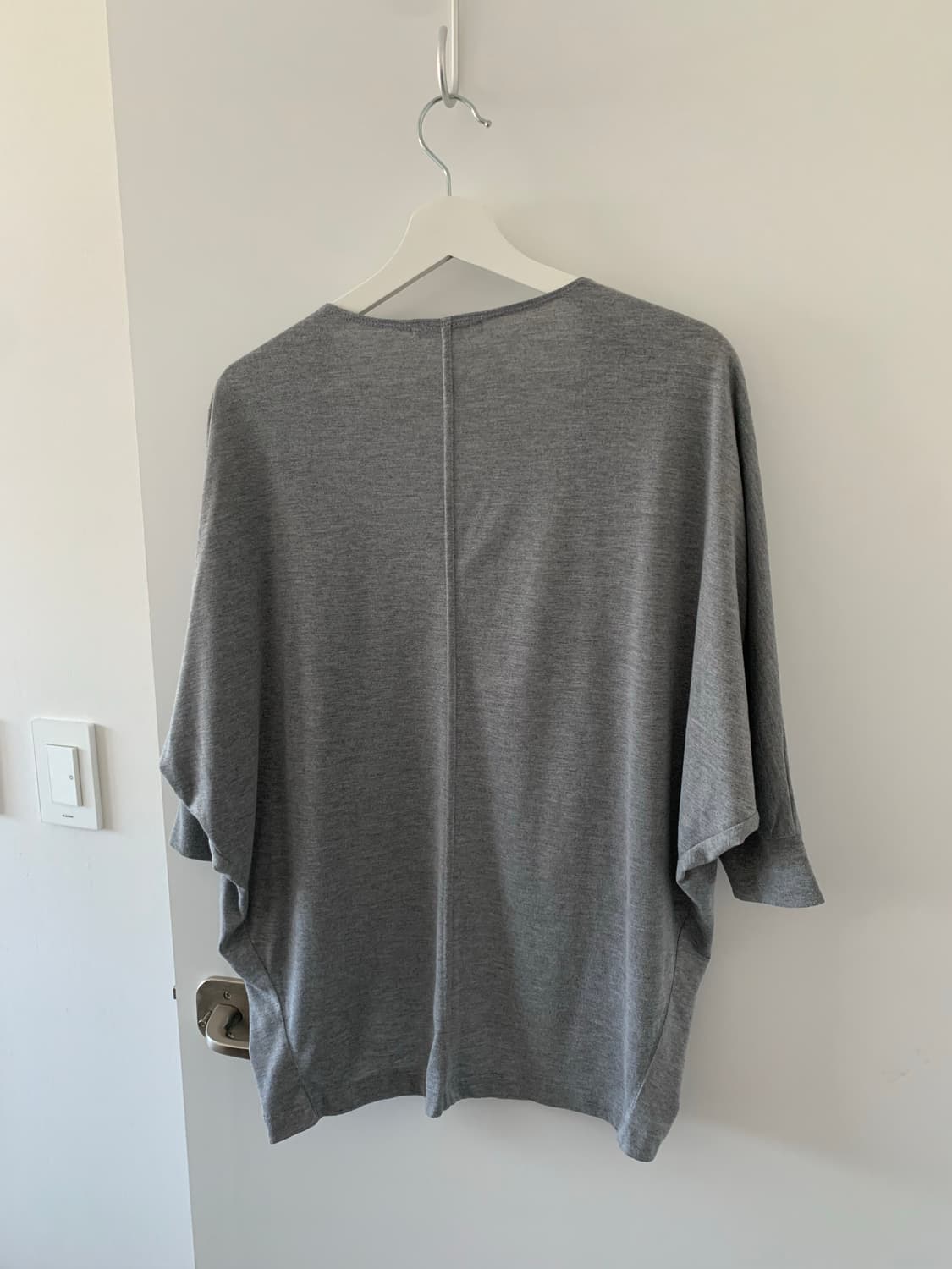 그레이 숄 가디건 상품이미지5