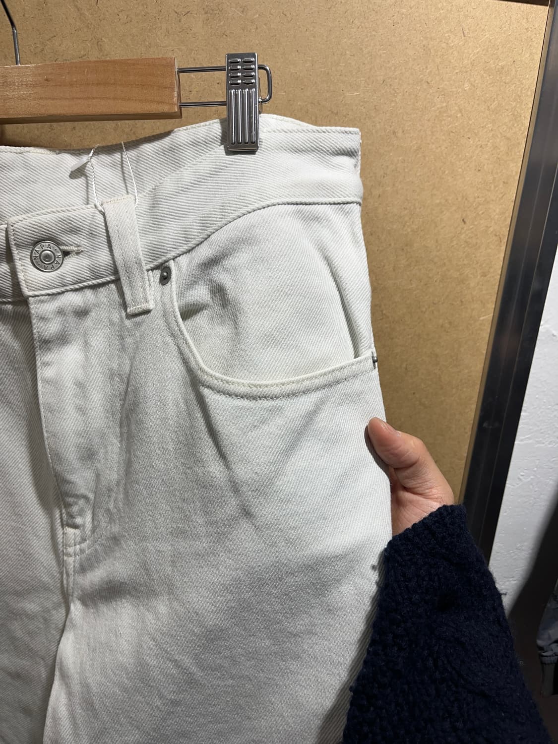 마틴로즈 x 나파피리 화이트 진 상품이미지4