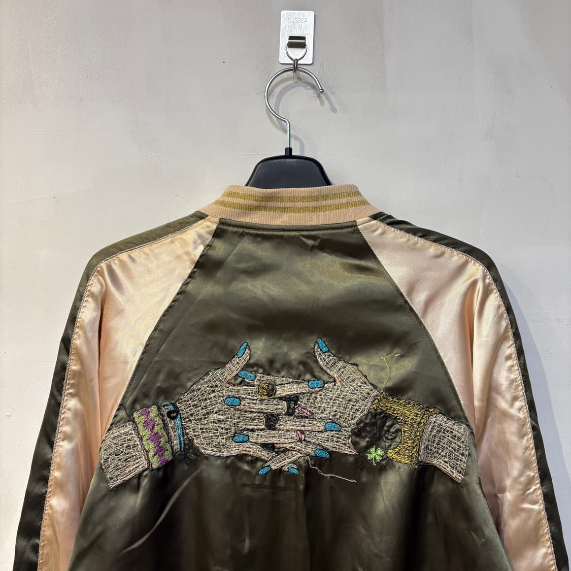 QUEUE 빈티지 블루종 자켓 상품이미지5