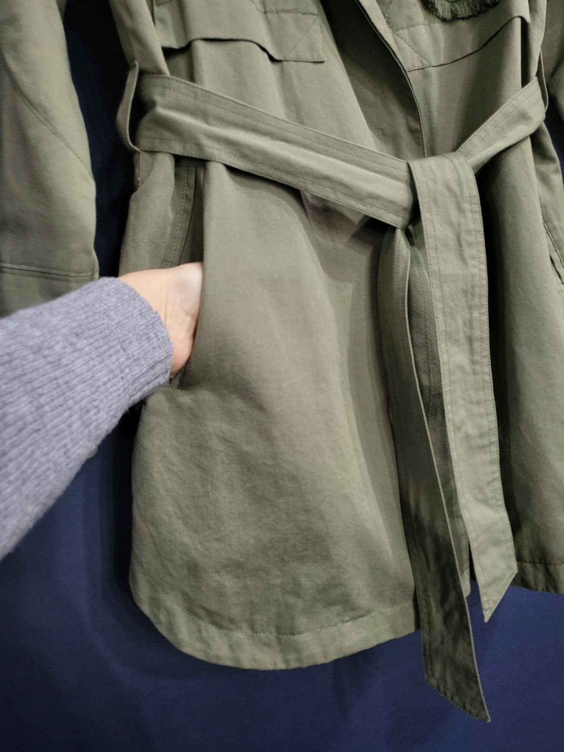 잇미샤 벨티드 자켓 상품이미지5