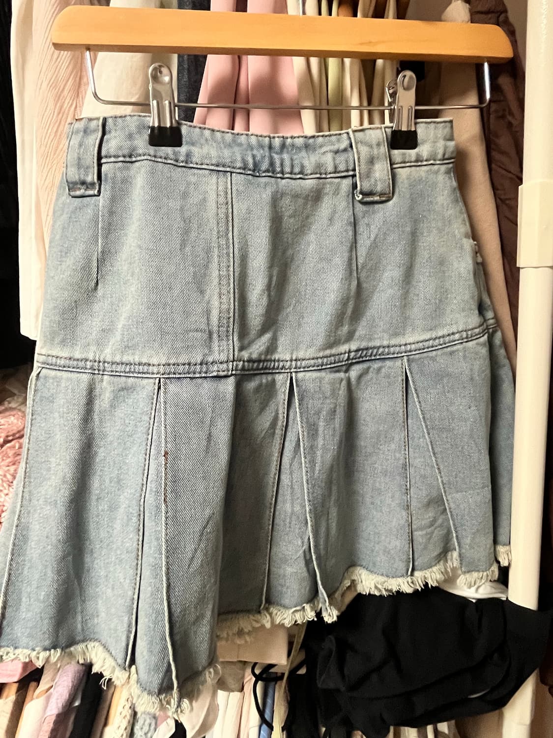 일본빈티지 미코하우스 청치마 상품이미지2