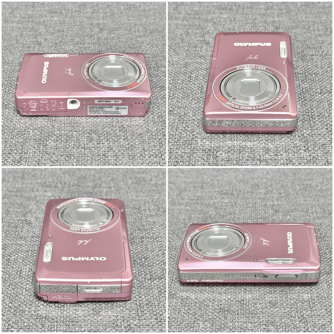 올림푸스 뮤 5010 라이트핑크 빈티지디카 상품이미지3