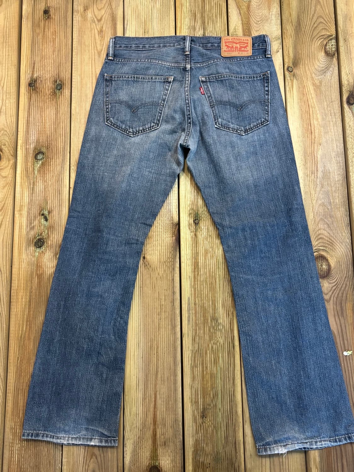 Levi’s 527 로우 부츠컷 데님 팬츠 빈티지 워시 상품이미지8