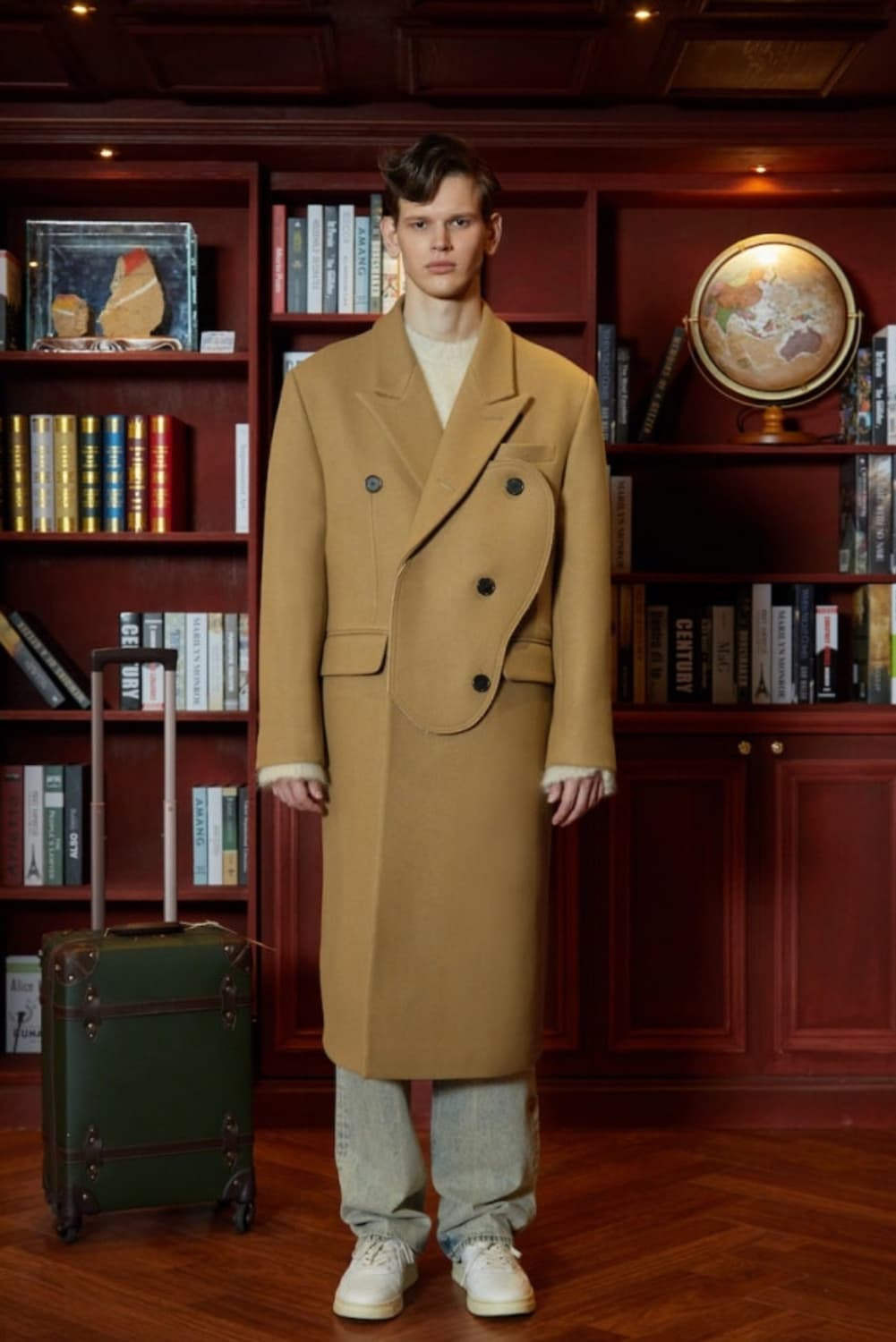 Stu 패치 더블코트 판매 s사이즈 상품이미지1