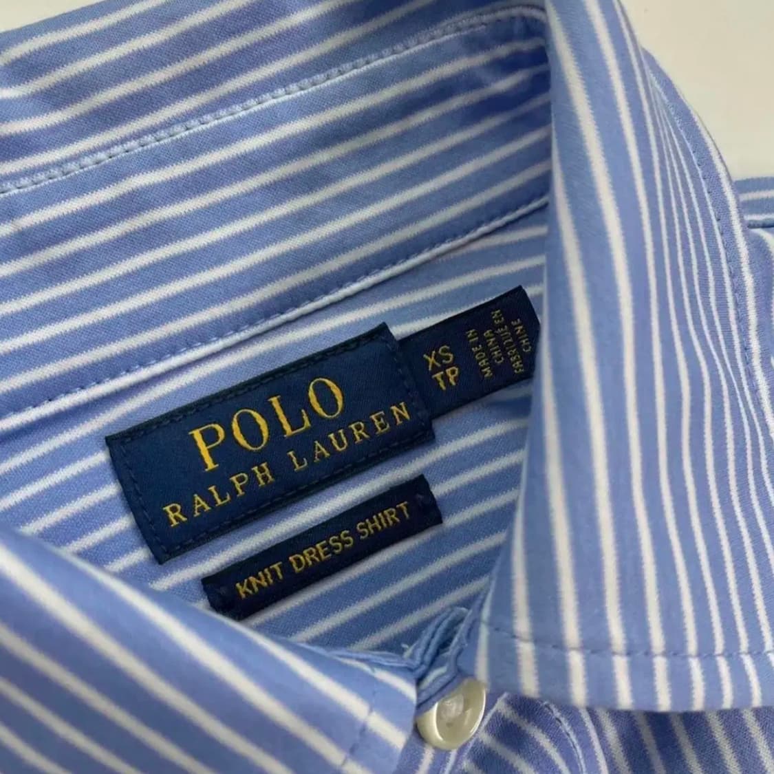 폴로 면 스트라이프 드레스 셔츠 상품이미지3