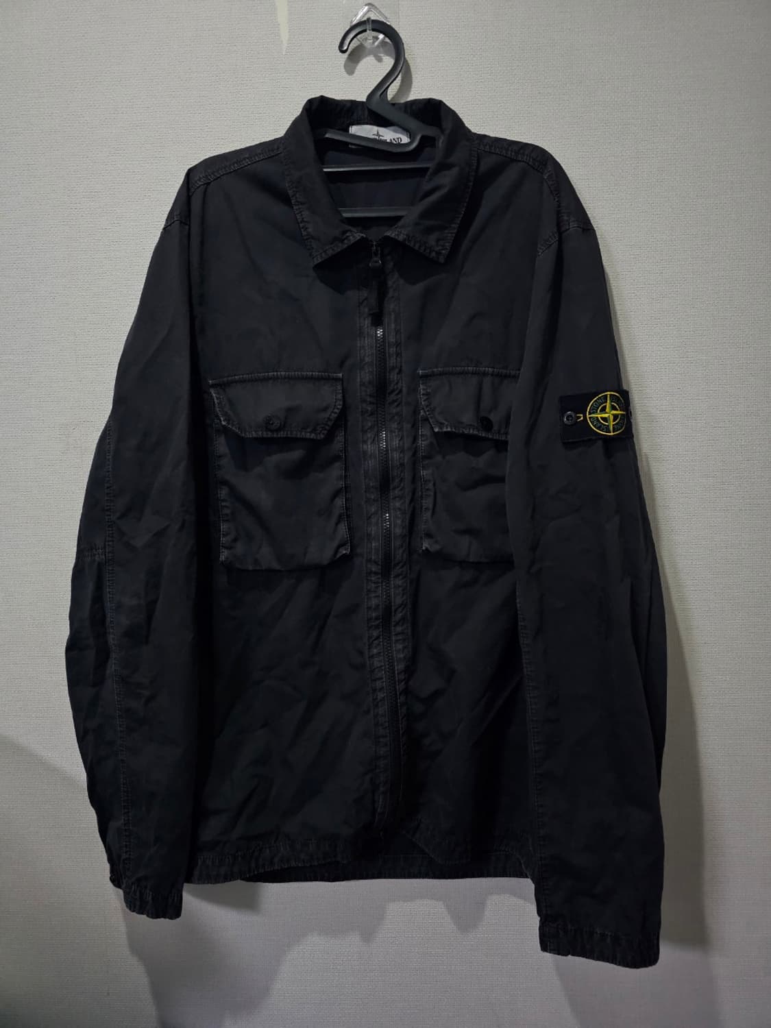 정품 스톤아일랜드 113WN 올드이펙트 오버셔츠 105/XL 상품이미지1