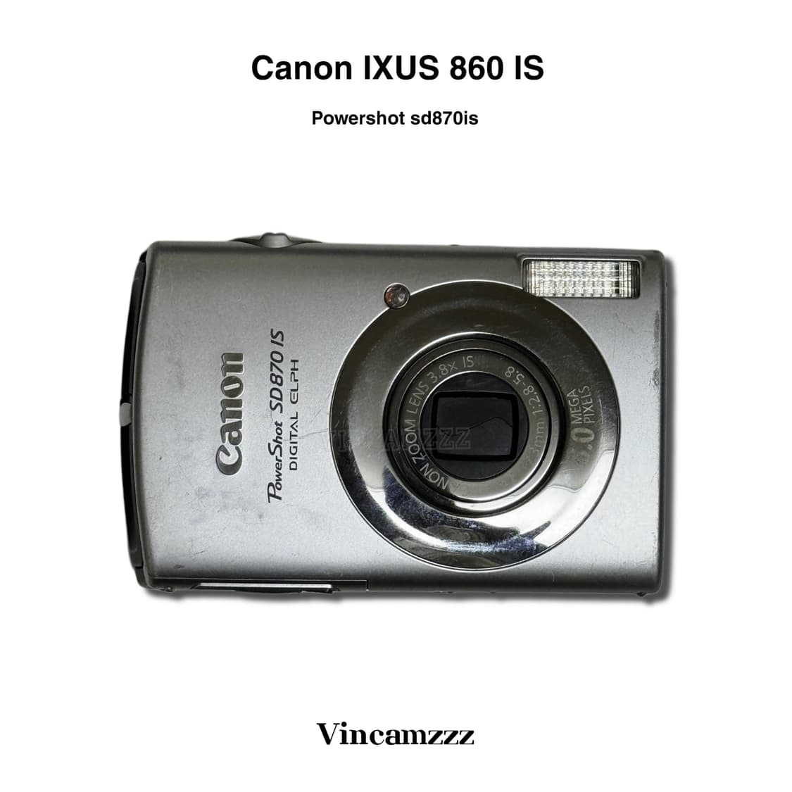 Canon IXUS 캐논 익서스 860is 디지털카메라 (상세글 확인) 상품이미지1