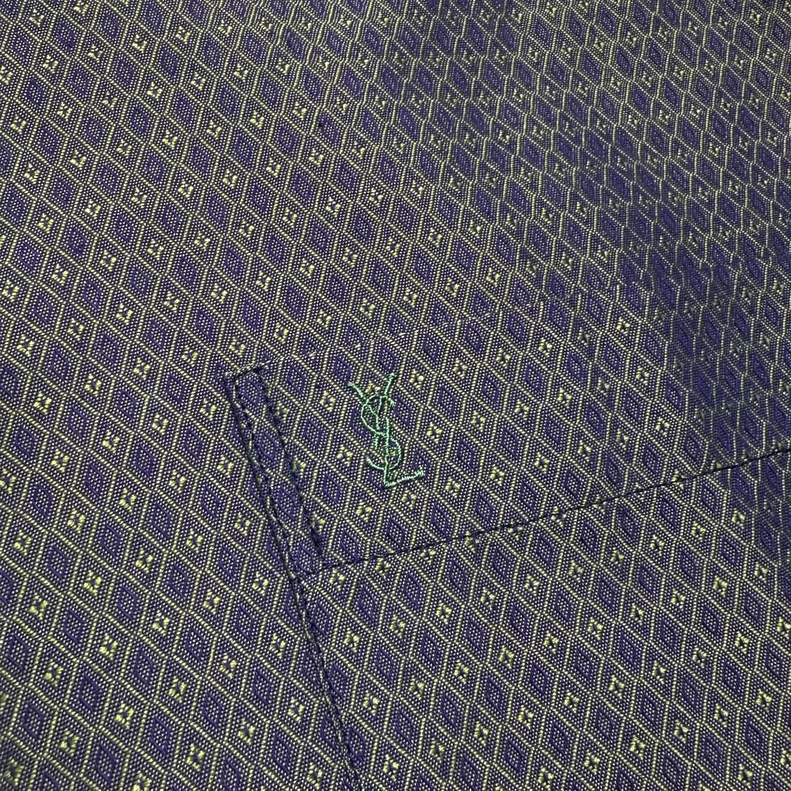 YSL 입생로랑 코튼 폴리 셔츠 L 드레스 상품이미지2