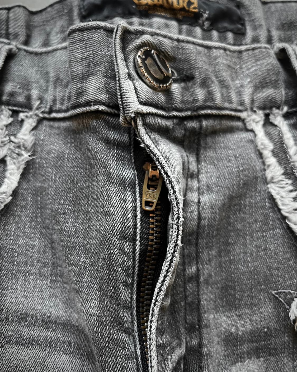 2000s Cloud 72 Skull Studed Denim Pants 상품이미지6