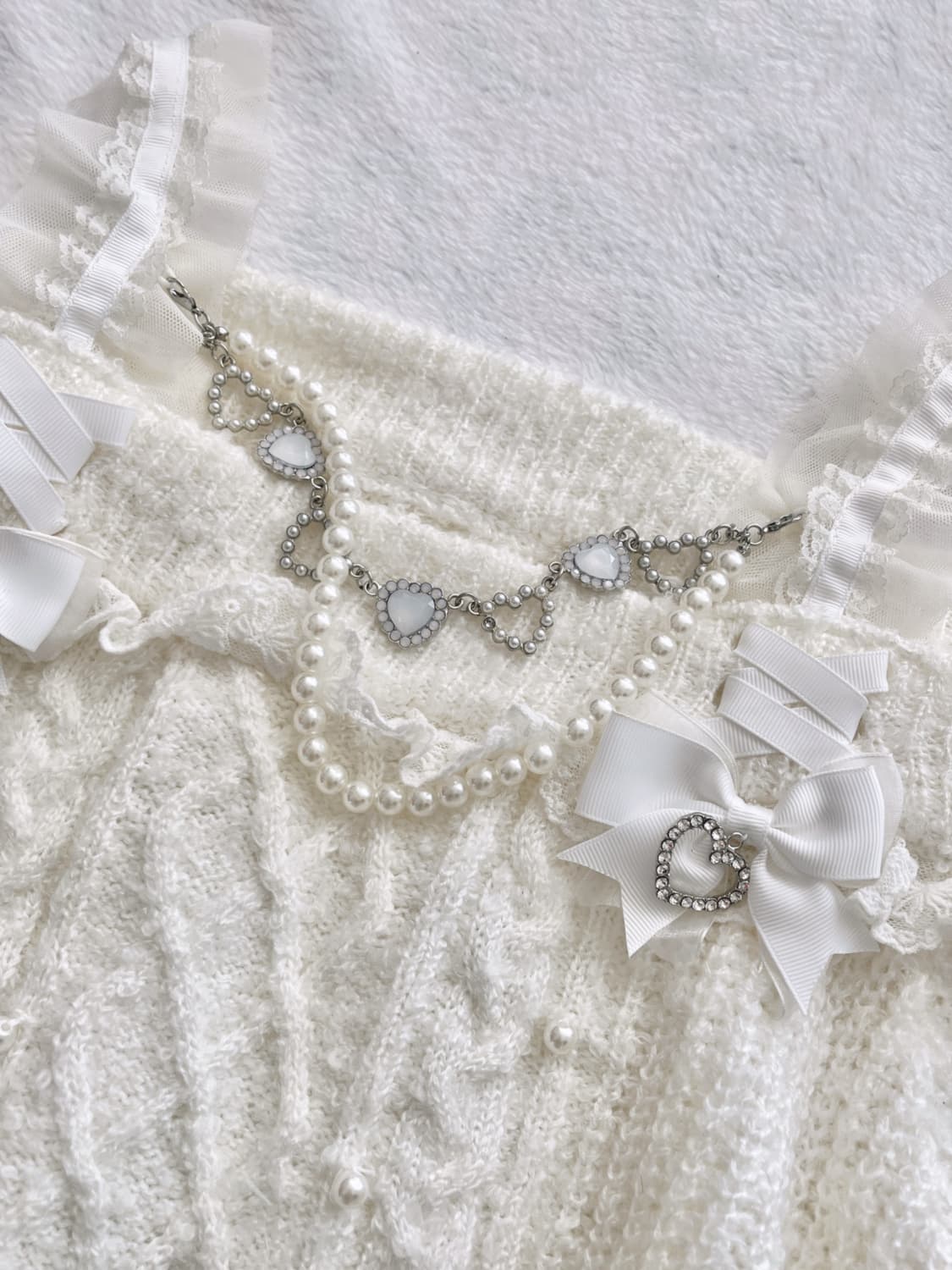 리즈리사 오프숄더 니트 달천깔 히메갸루 상품이미지3