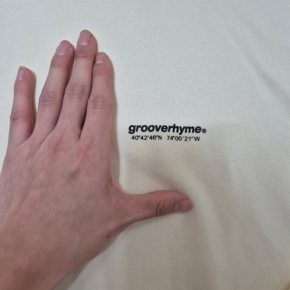 그루브라임 빅로고 프린팅 맨투맨 상품이미지4