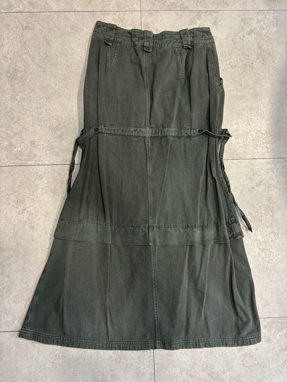 오픈와이와이) Cargo Pocket Maxi Skirt KH 2 상품이미지7