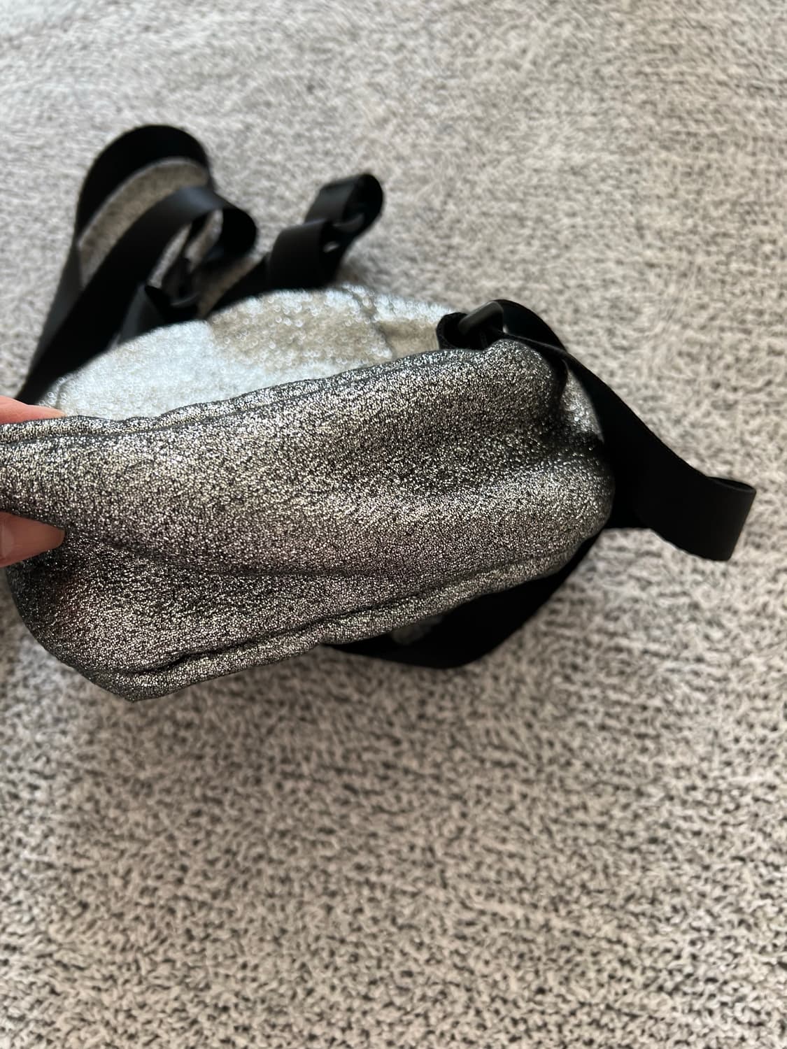 아디다스 메탈릭 미니 백팩 상품이미지6