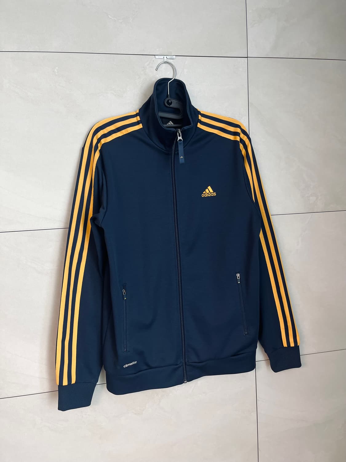 아디다스 대장 네이비 옐로우라인 져지 (95)  상품이미지2