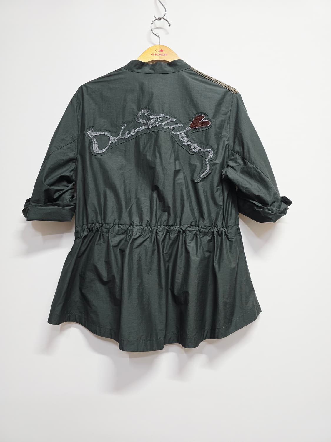 더아이잗 허리스트리밍 반팔 자켓 점퍼 상품이미지5