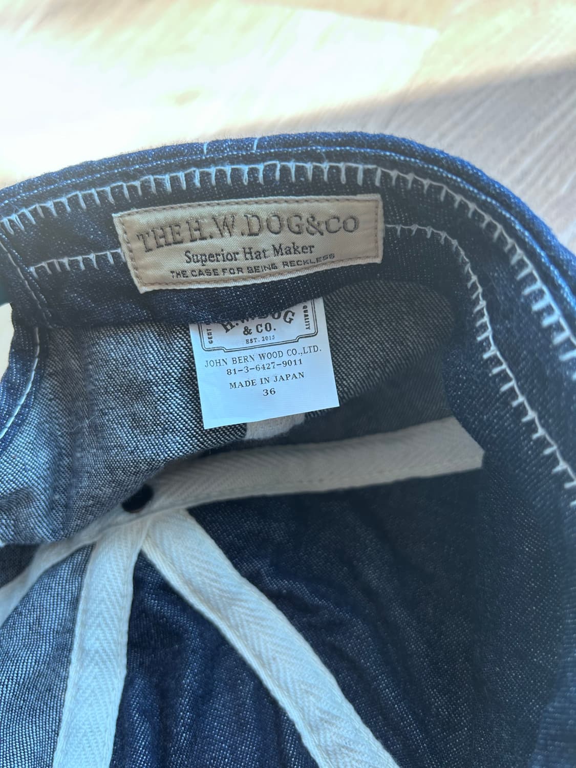  THE H.W. DOG & CO. 도그앤코 모자입니다 상품이미지3