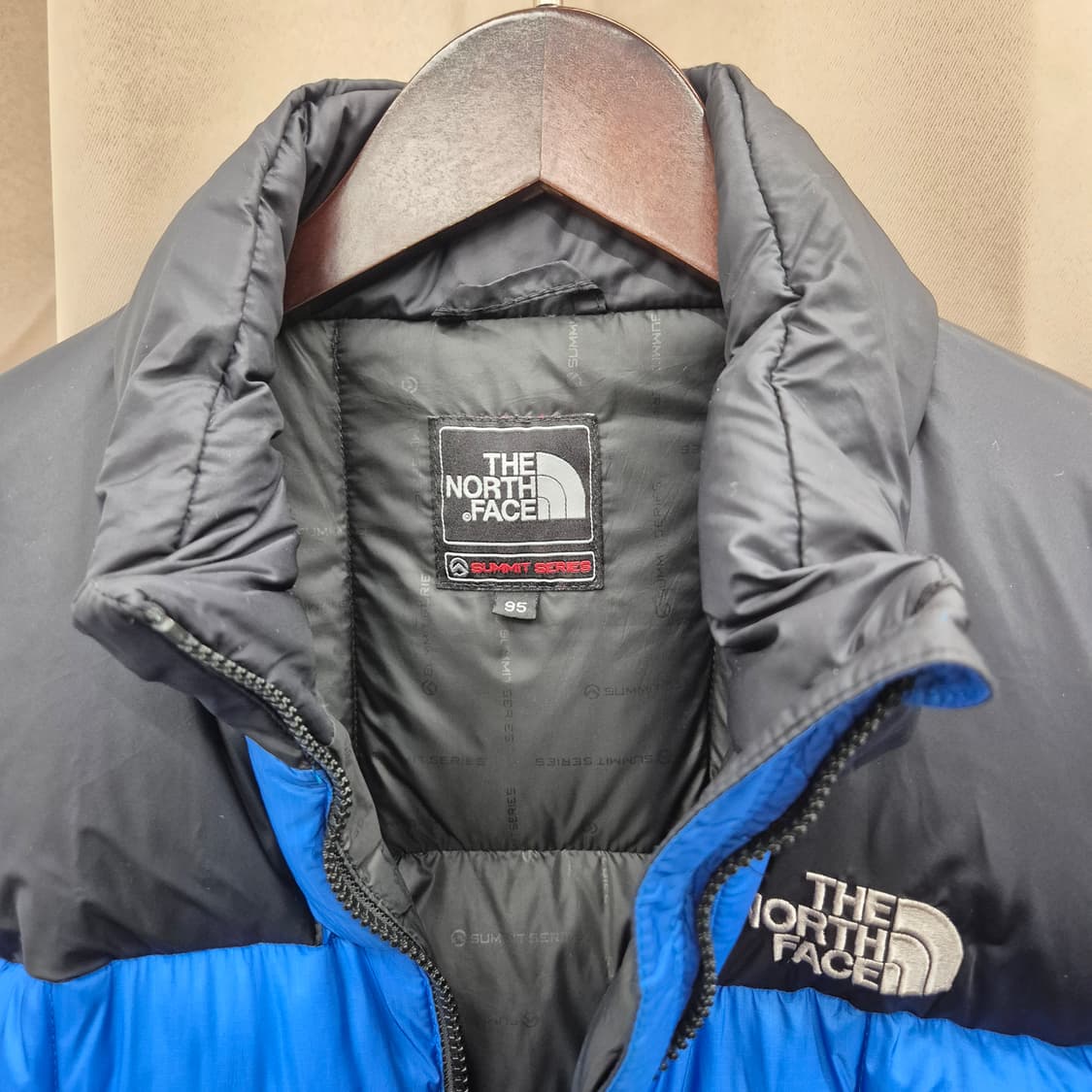 노스페이스 눕시 700 파란색 패딩 95 상품이미지2