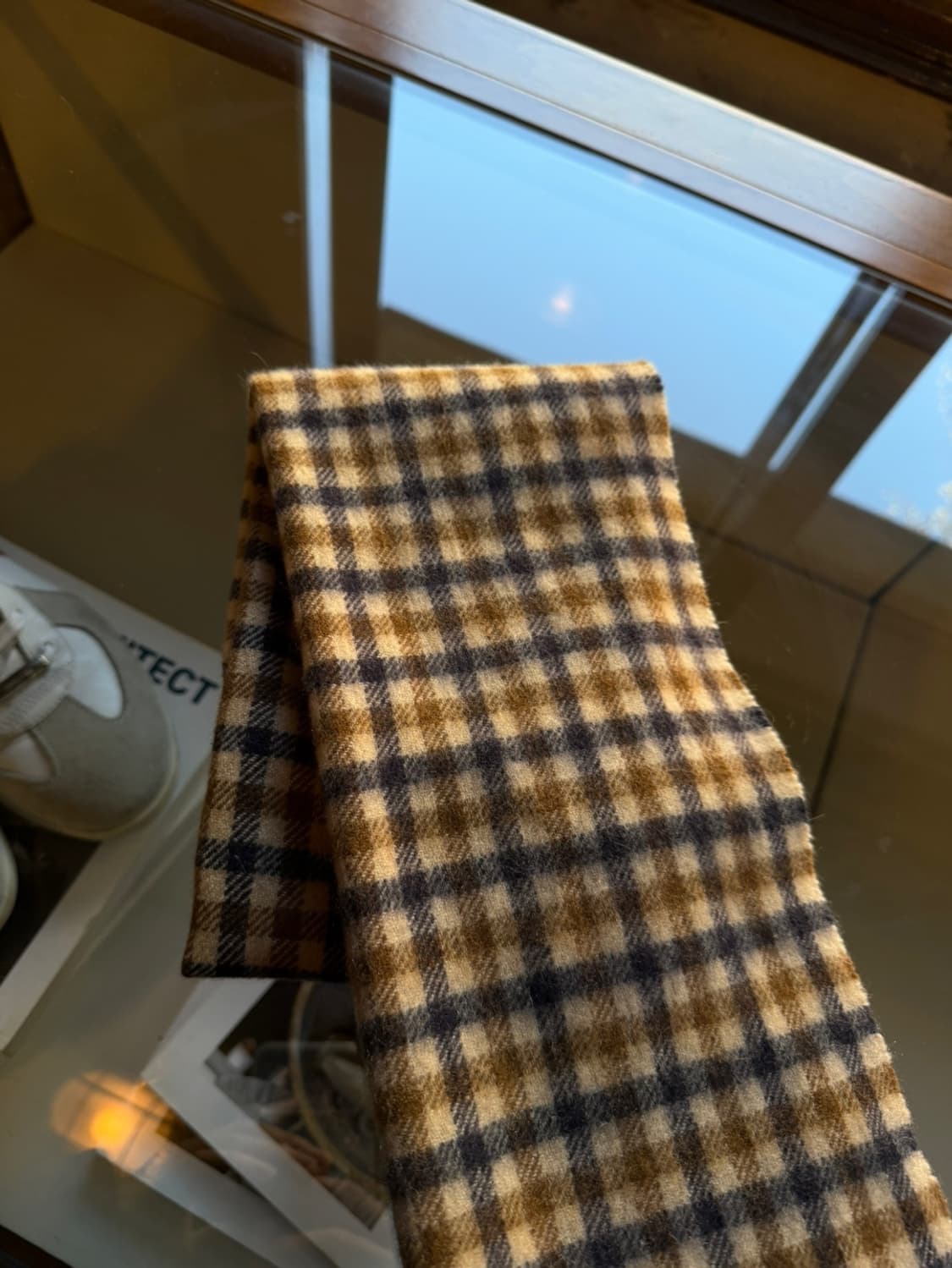 아쿠아스큐텀 캐시미어 머플러 상품이미지2