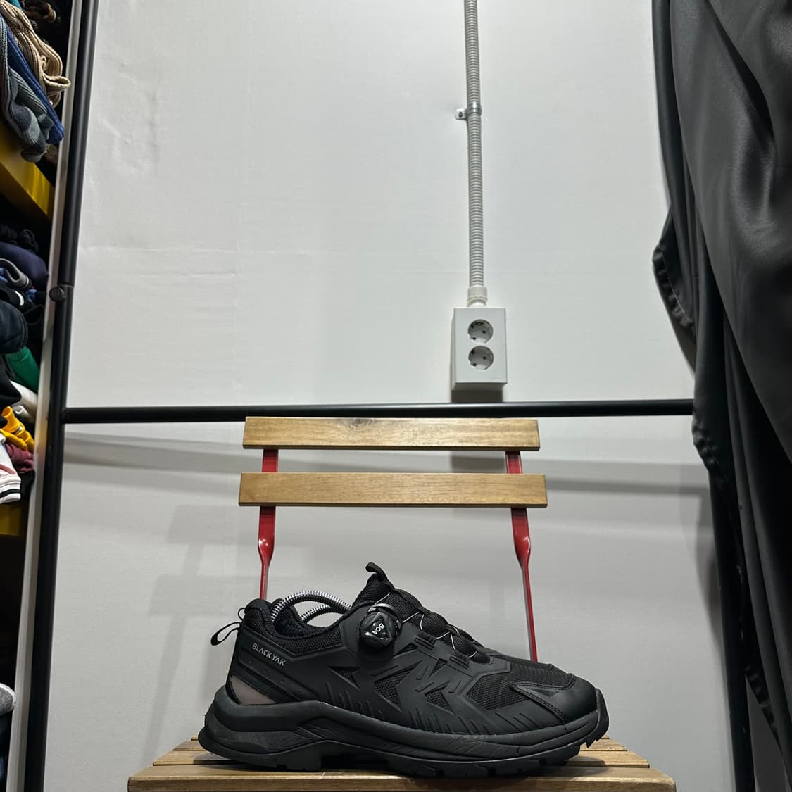 280) 블랙야크 트레킹화 남성 남자 등산화 블랙 BOA 상품이미지1