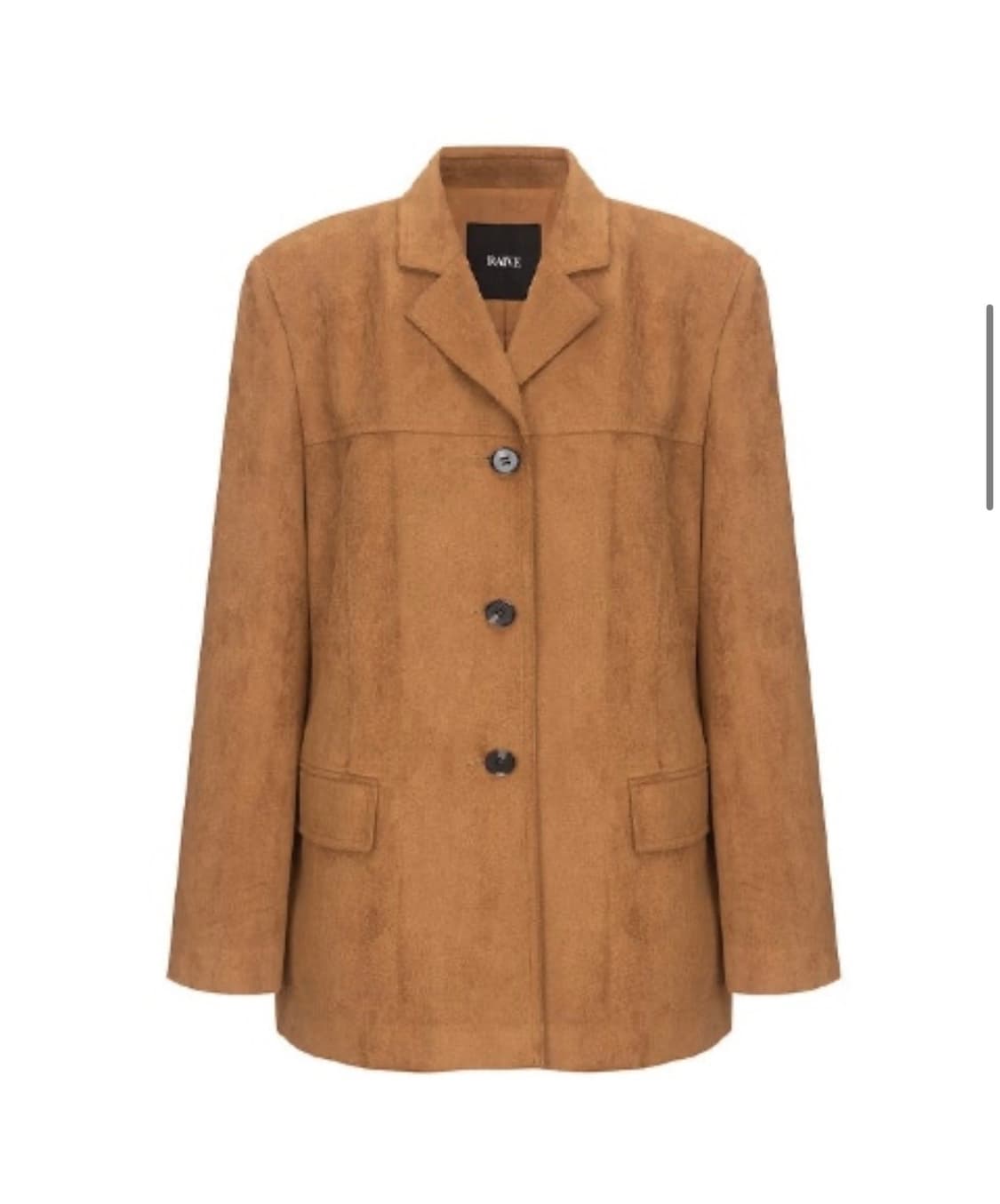 레이브 하프 스웨이드 자켓(카멜) 상품이미지4