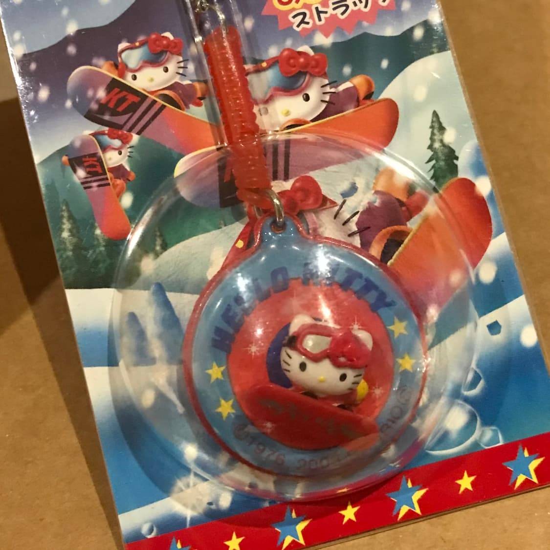 레어 스노우보드 키티 키링 상품이미지1