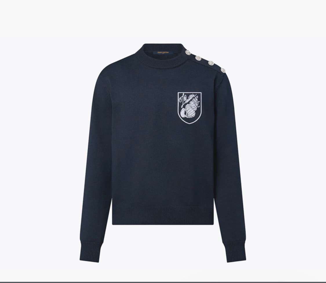 루이비통 엠브로이더드 니트 L 상품이미지1