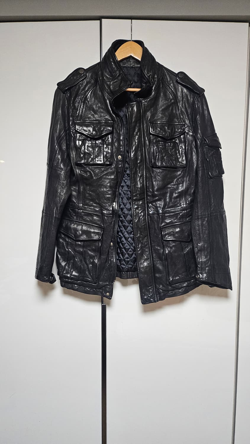 이탈리아 솔로프라 가죽 M65 필드 자켓 상품이미지1