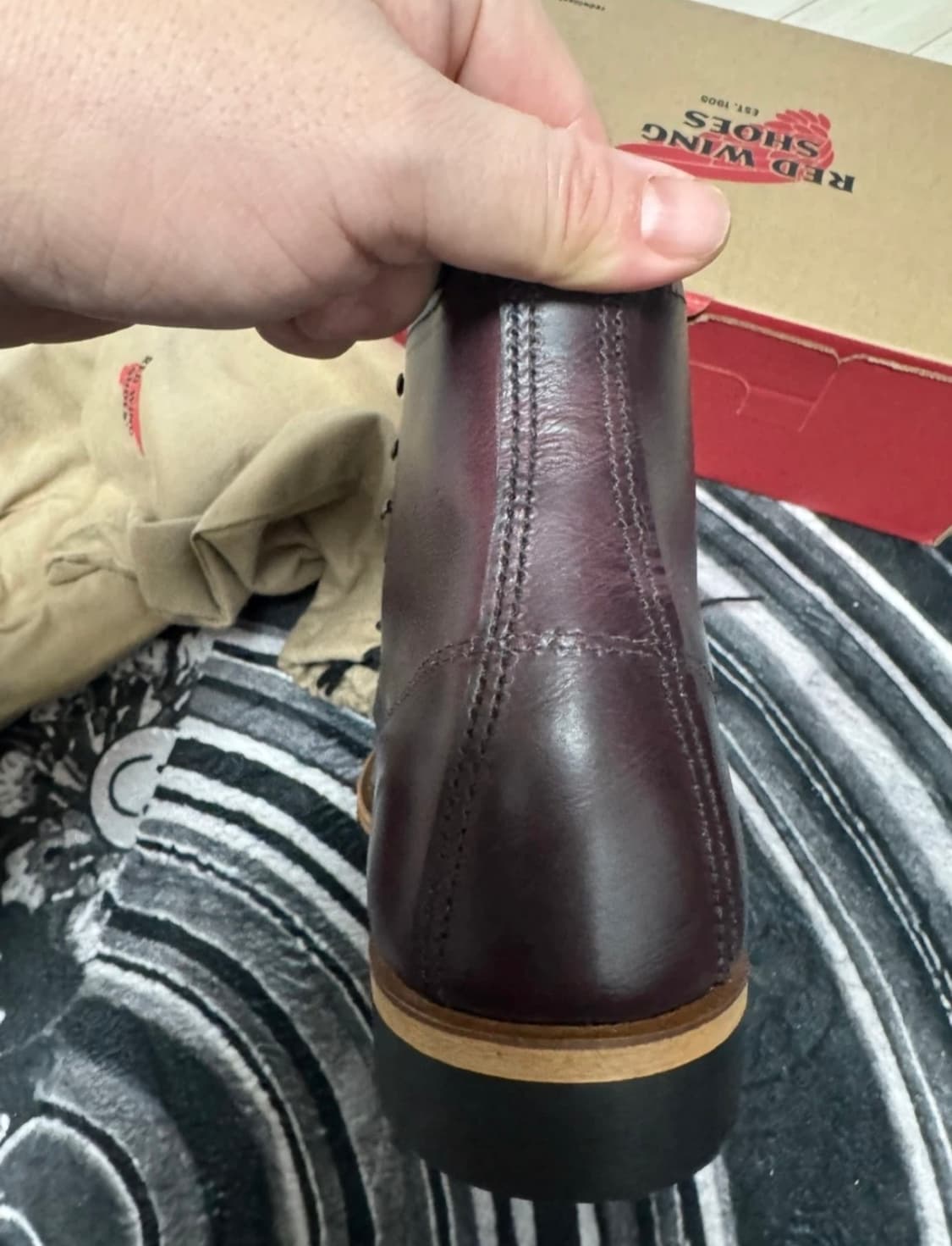 레드윙 9419 벡맨 블랙체리 9d 상품이미지7