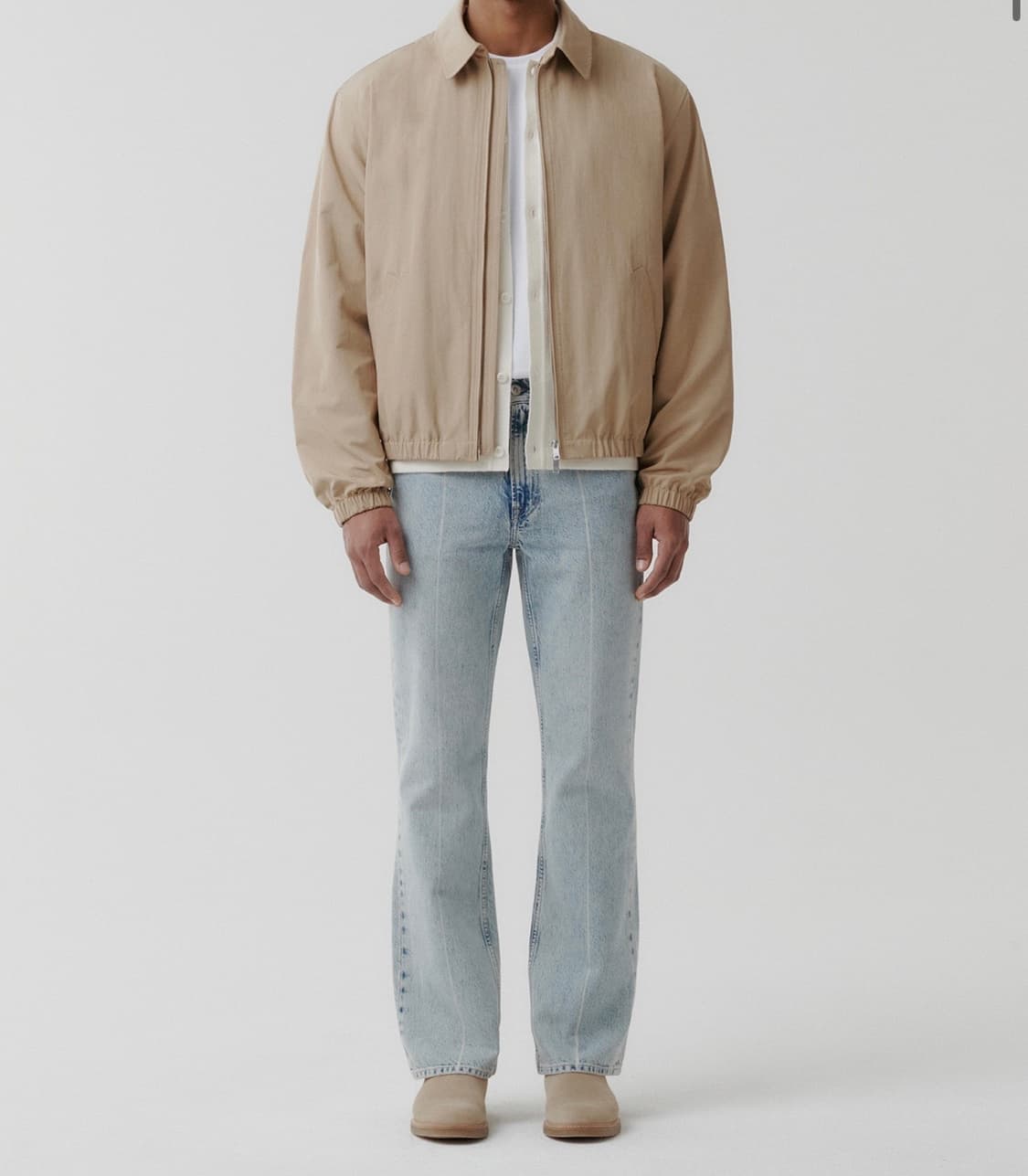 수아레 / 헤리티지 스포티 점퍼 베이지 /M 상품이미지3