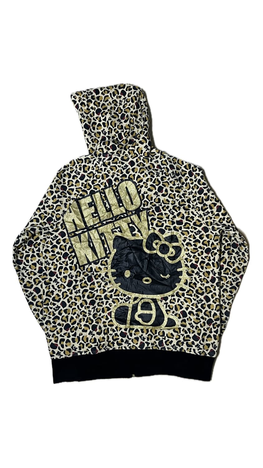 Hello Kitty 레오파드 후드집업 상품이미지2