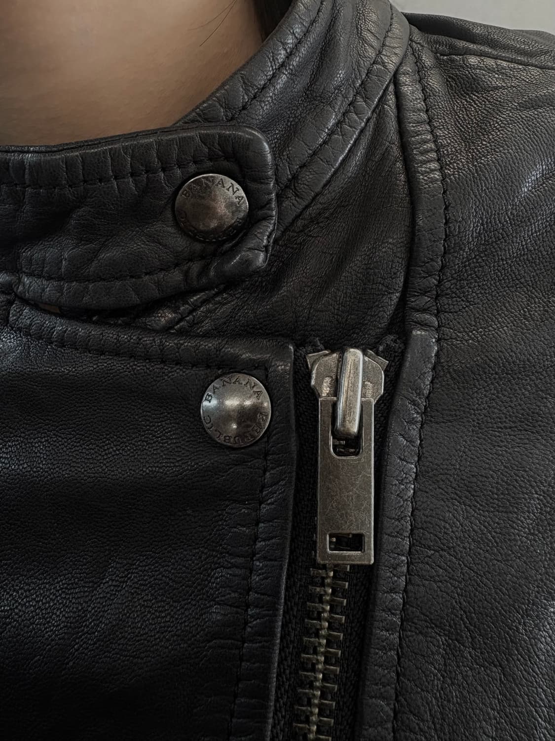 Goat skin rider jacket 상품이미지7