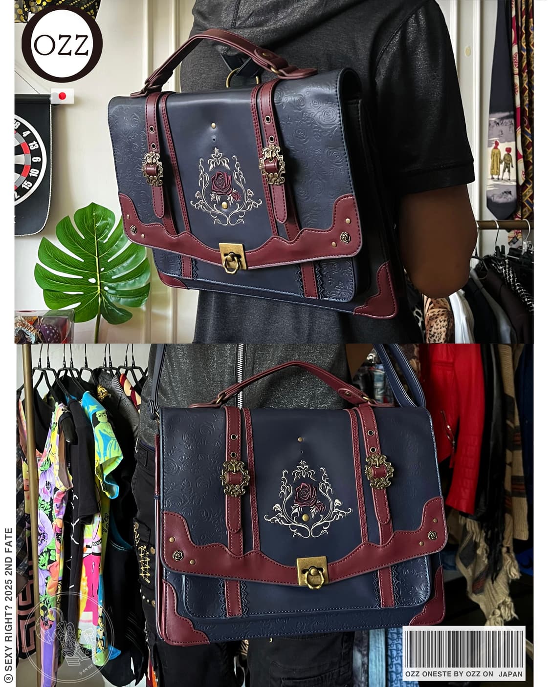 Ozz Oneste by Ozz On Gothic 3-Way Bag 상품이미지1