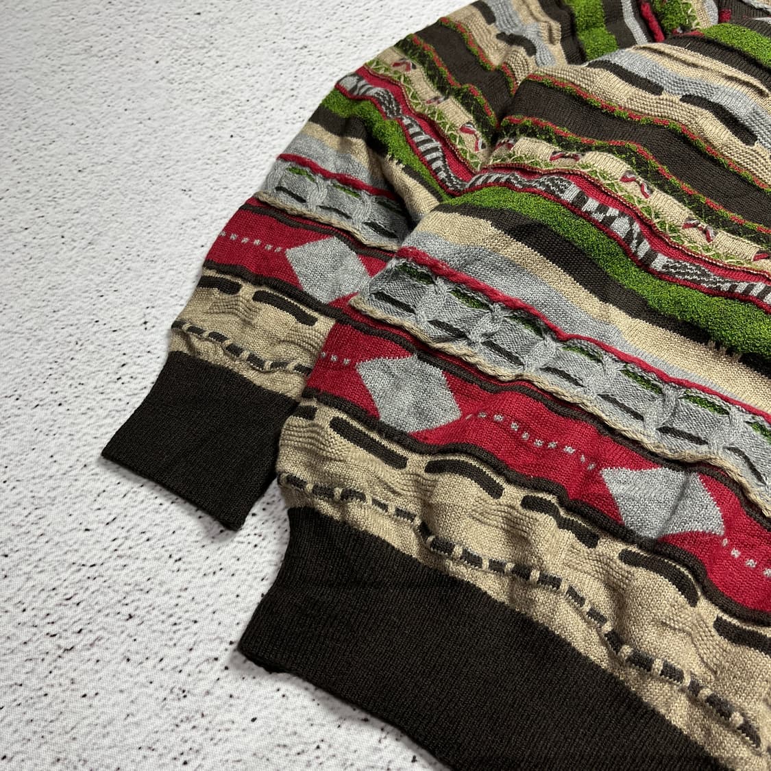 Vintage 90s Vis-A-Vis Knit Sweater 상품이미지4