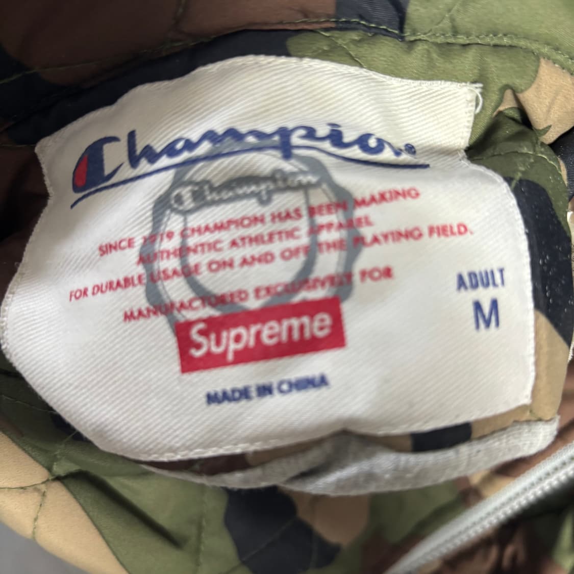 M 슈프림 X 챔피언 리버시블 후드 자켓 상품이미지5