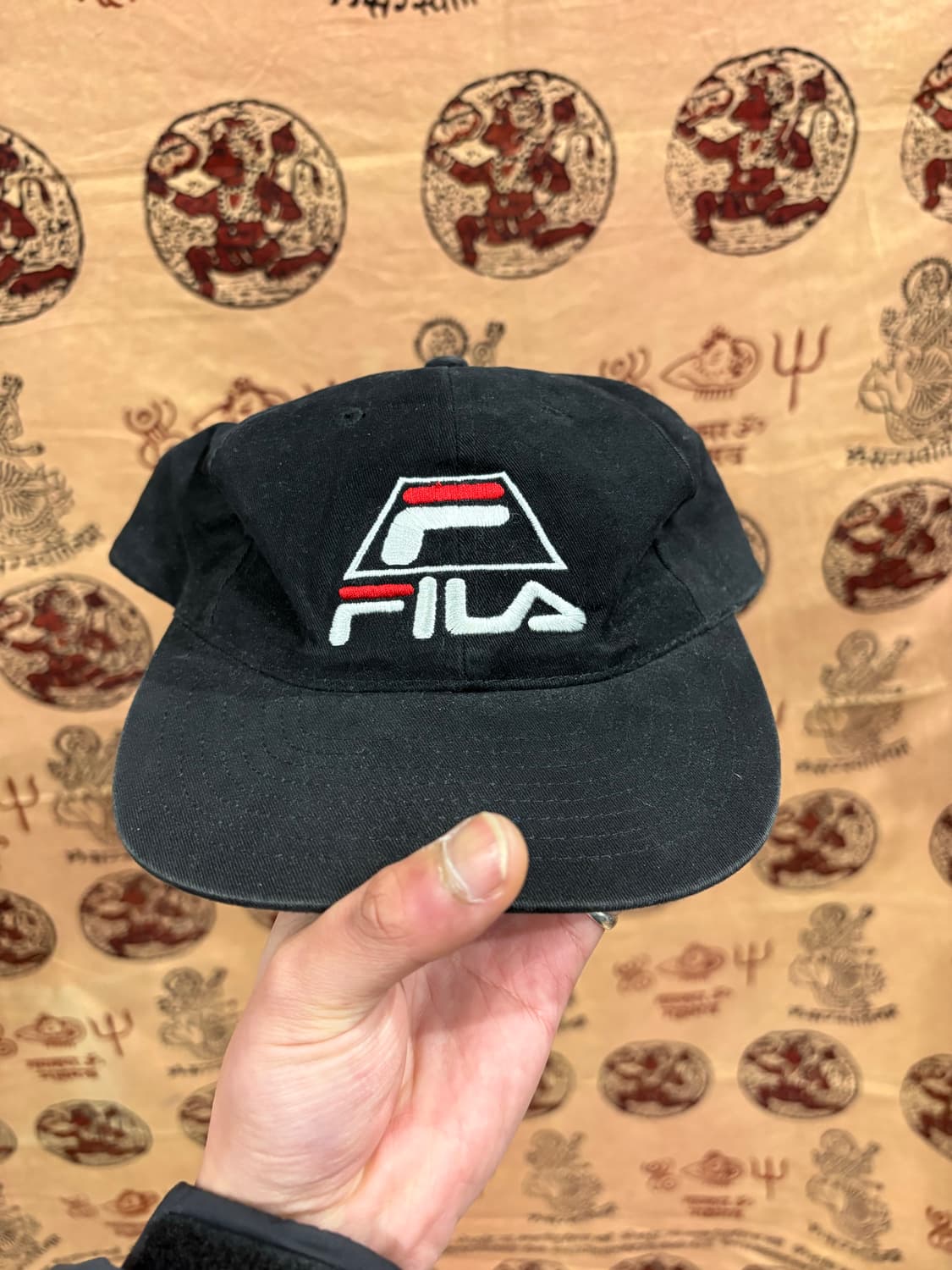 90년대 휠라 볼캡 상품이미지1