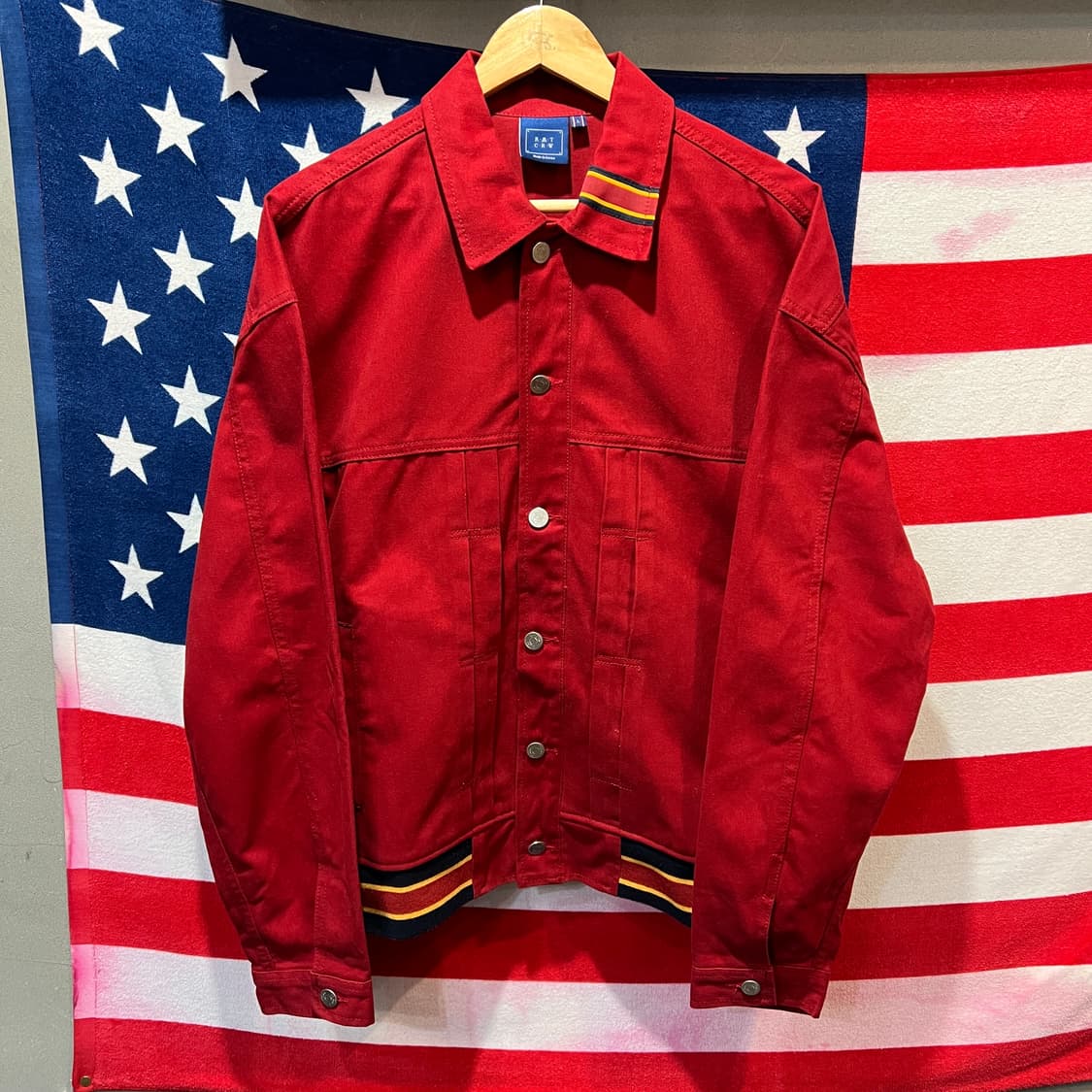 로맨틱크라운 백로고 패치 자켓 상품이미지2