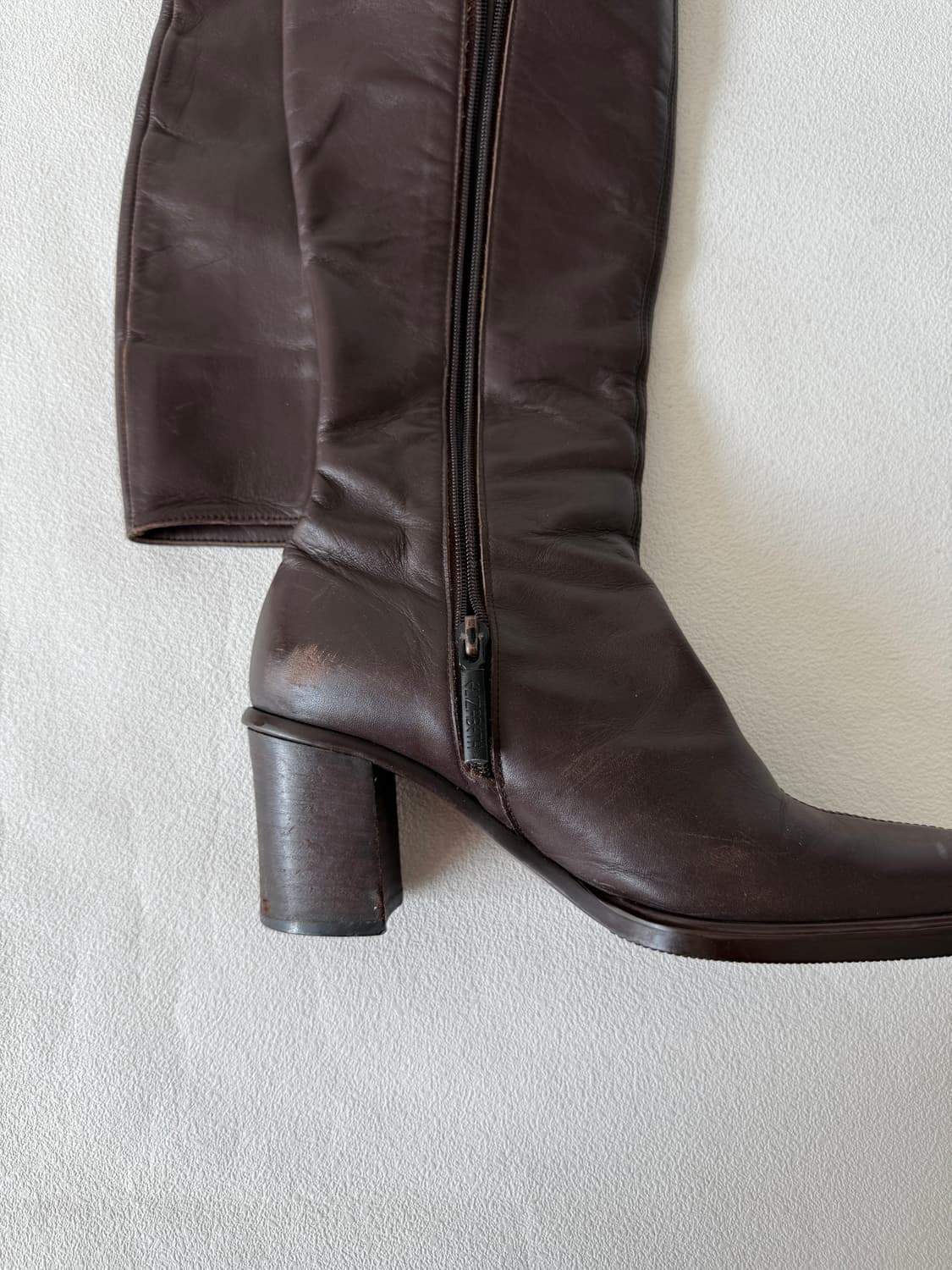 [220-225]Pre owned 레더 롱부츠 상품이미지6