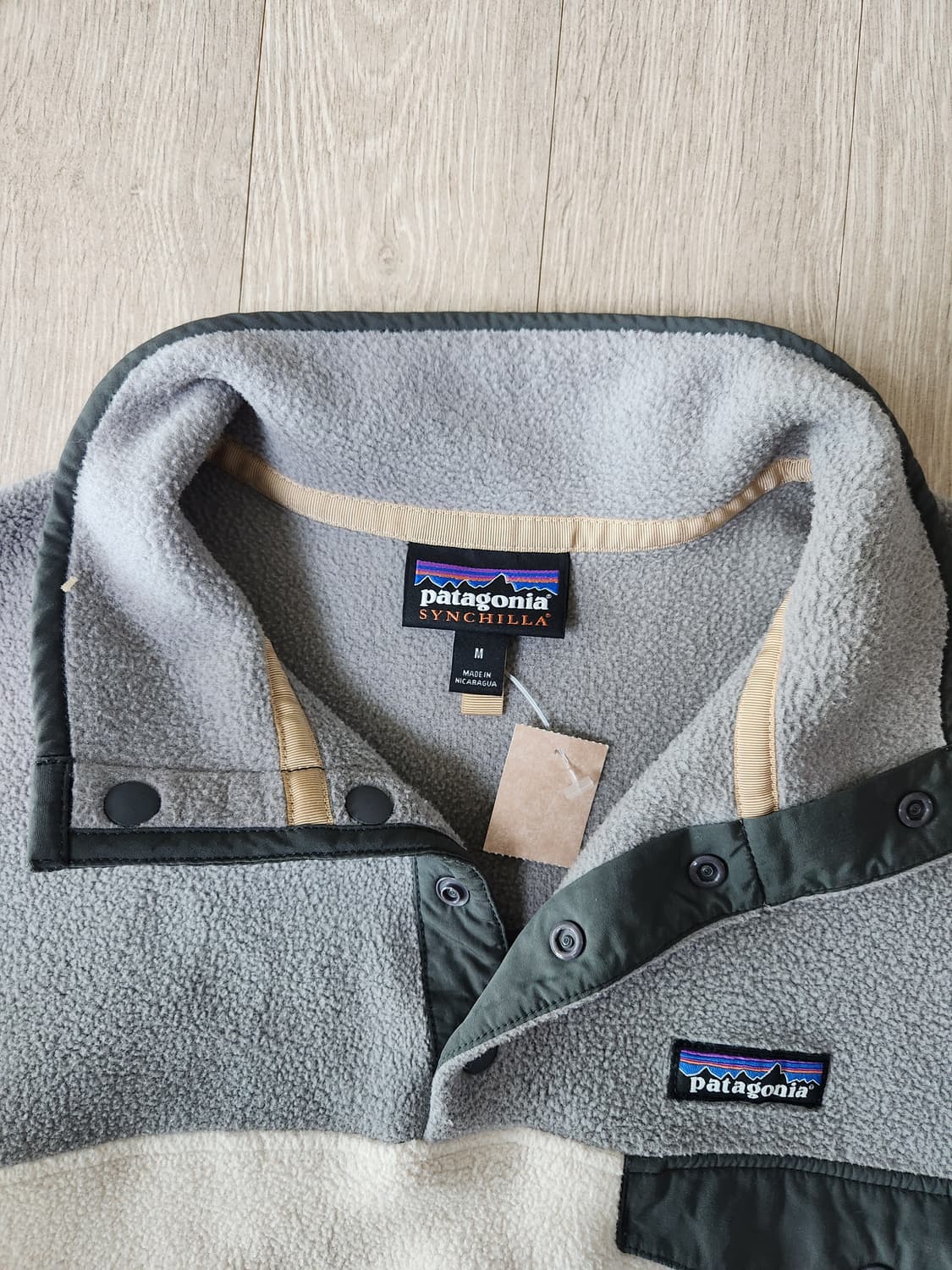 [M]파타고니아 신칠라 (그레이 아이보리) 팝니다. 상품이미지2