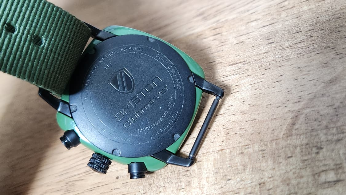 # 브리스톤 클럽마스터 임영웅 크로노 밀리터리  나토밴드 시계 급처 상품이미지7