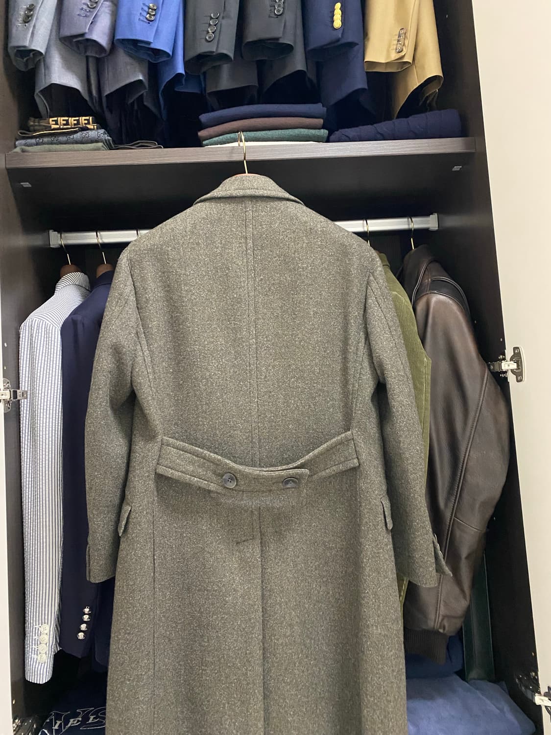 [판매] 볼리올리(Boglioli) 도버 더블 브레스티드 코트(46) 상품이미지2