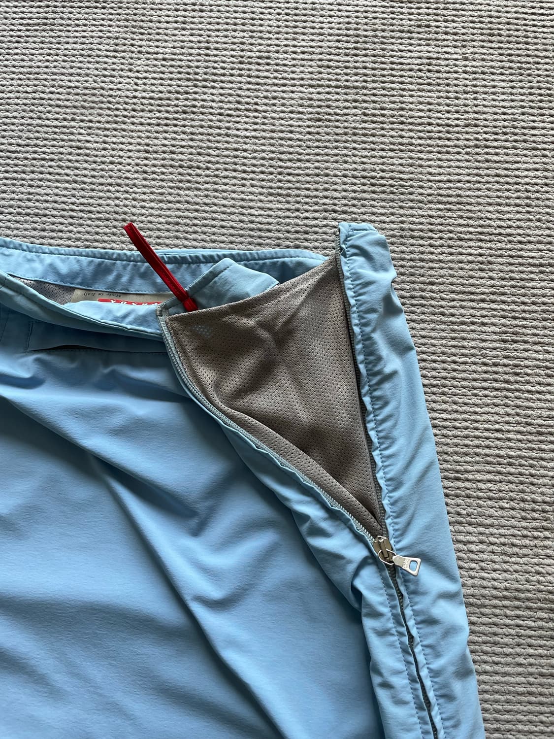 프라다 스포츠 90‘s 나일론 스커트 상품이미지7