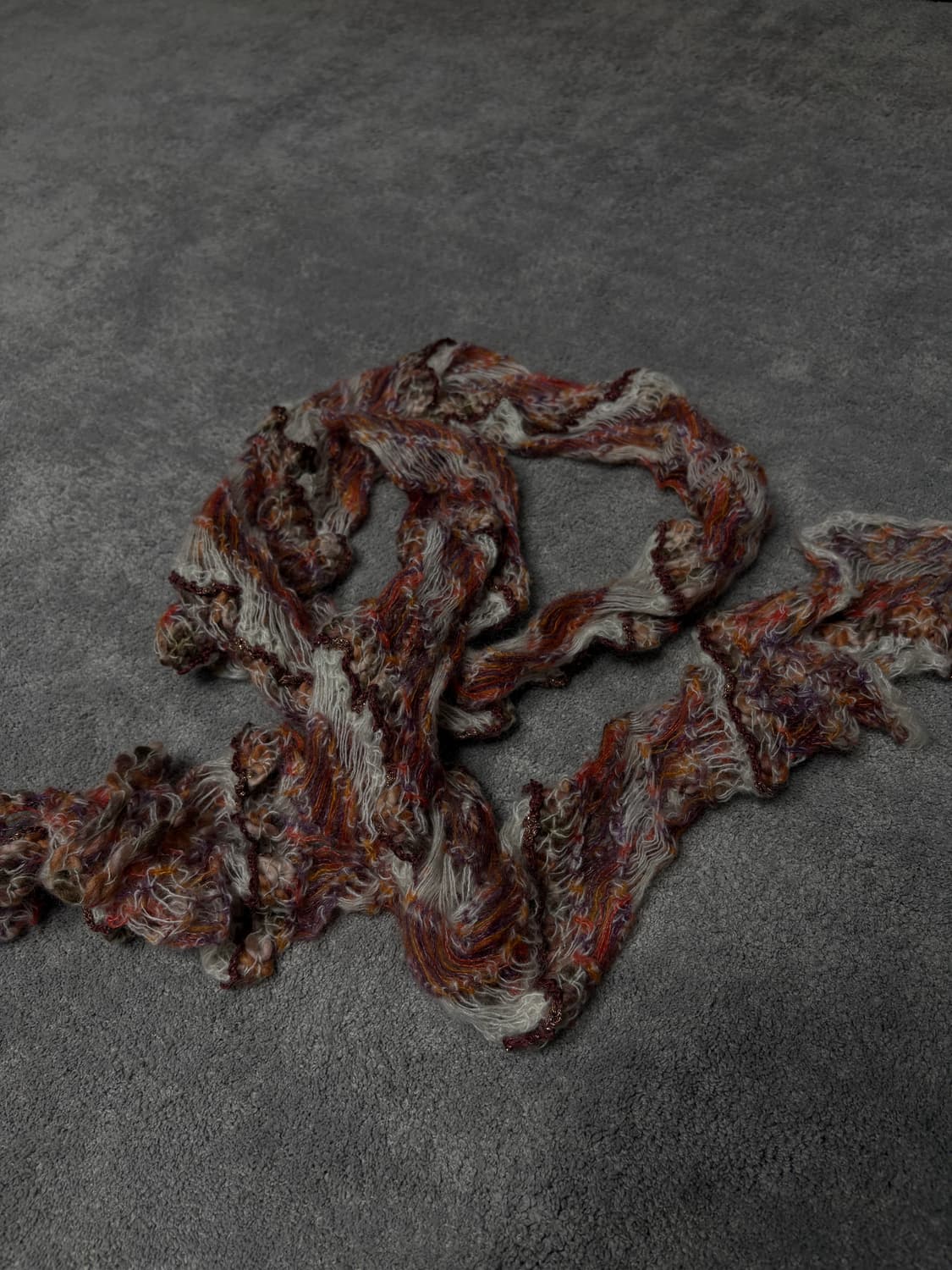 Vintage fairy grunge fishnet muffler 상품이미지3