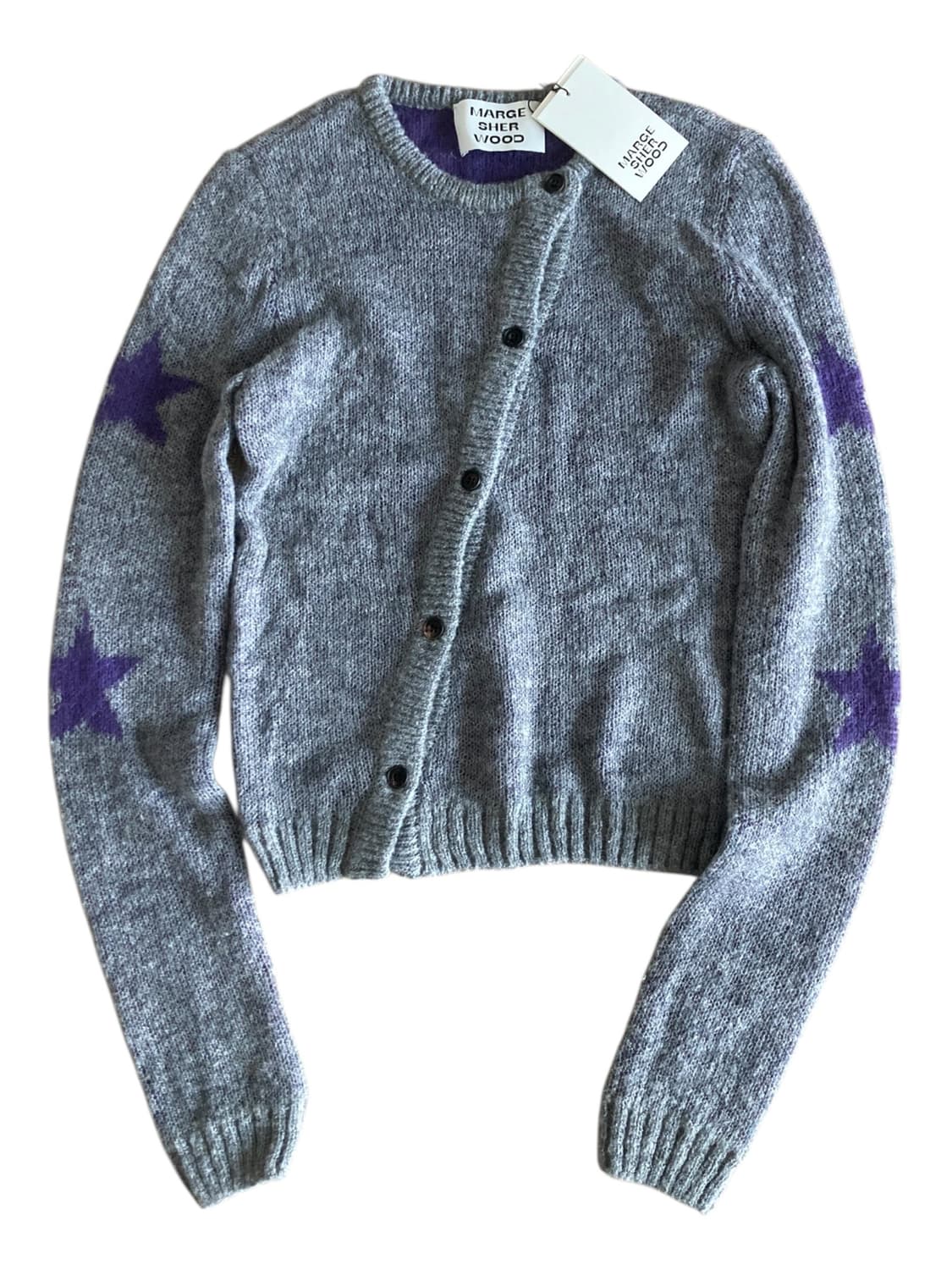 마지셔우드 모헤어 스타 가디건 상품이미지5