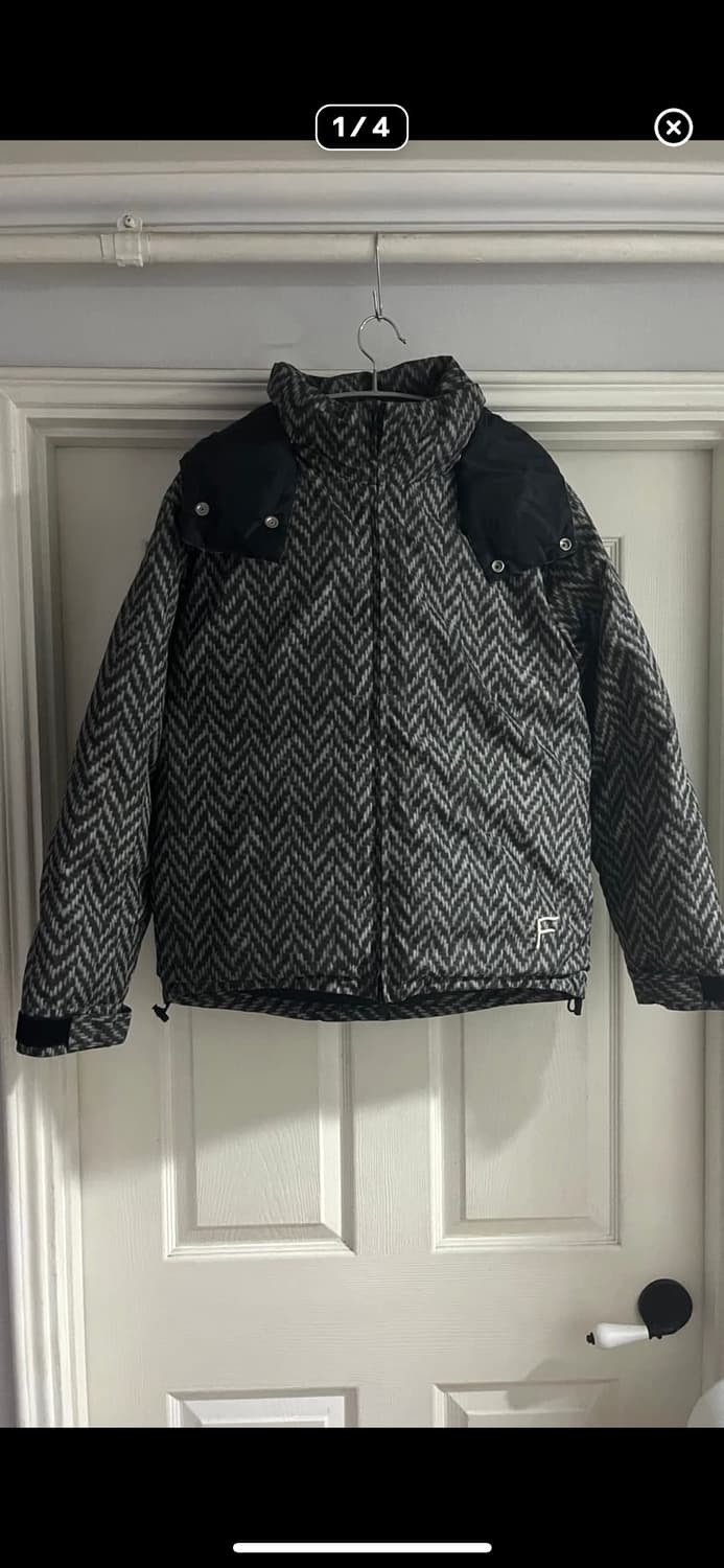 파세타즘 헤링본 패딩 상품이미지1