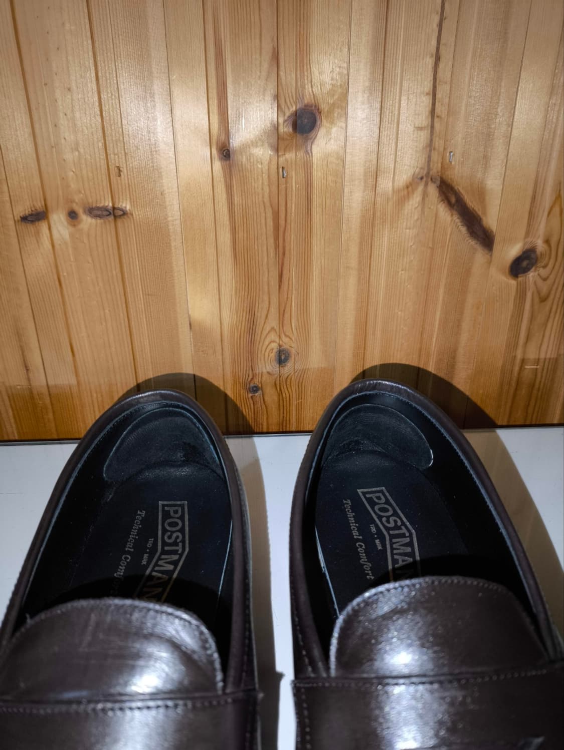 280mm 포스트맨 페니로퍼 다크브라운 구두 상품이미지4