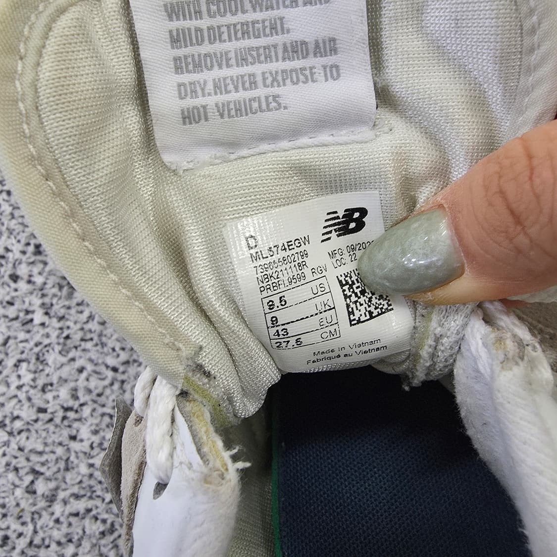 [CM27.5] 뉴발란스 574 레거시 운동화 0119J 상품이미지7