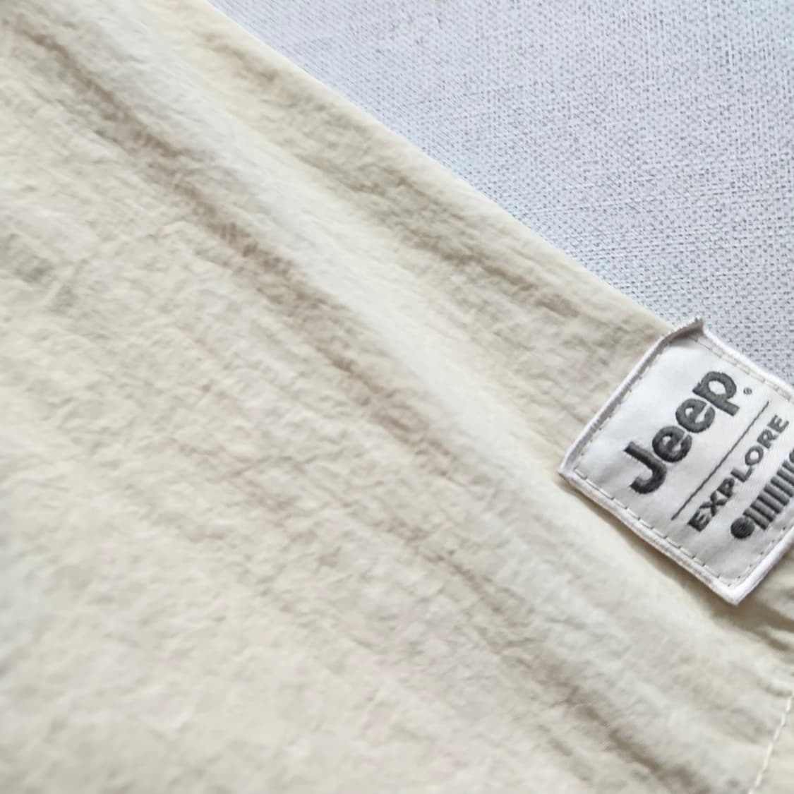 지프 로고 아노락 반팔 바람막이 95(L~XL) 남여공용 상품이미지5