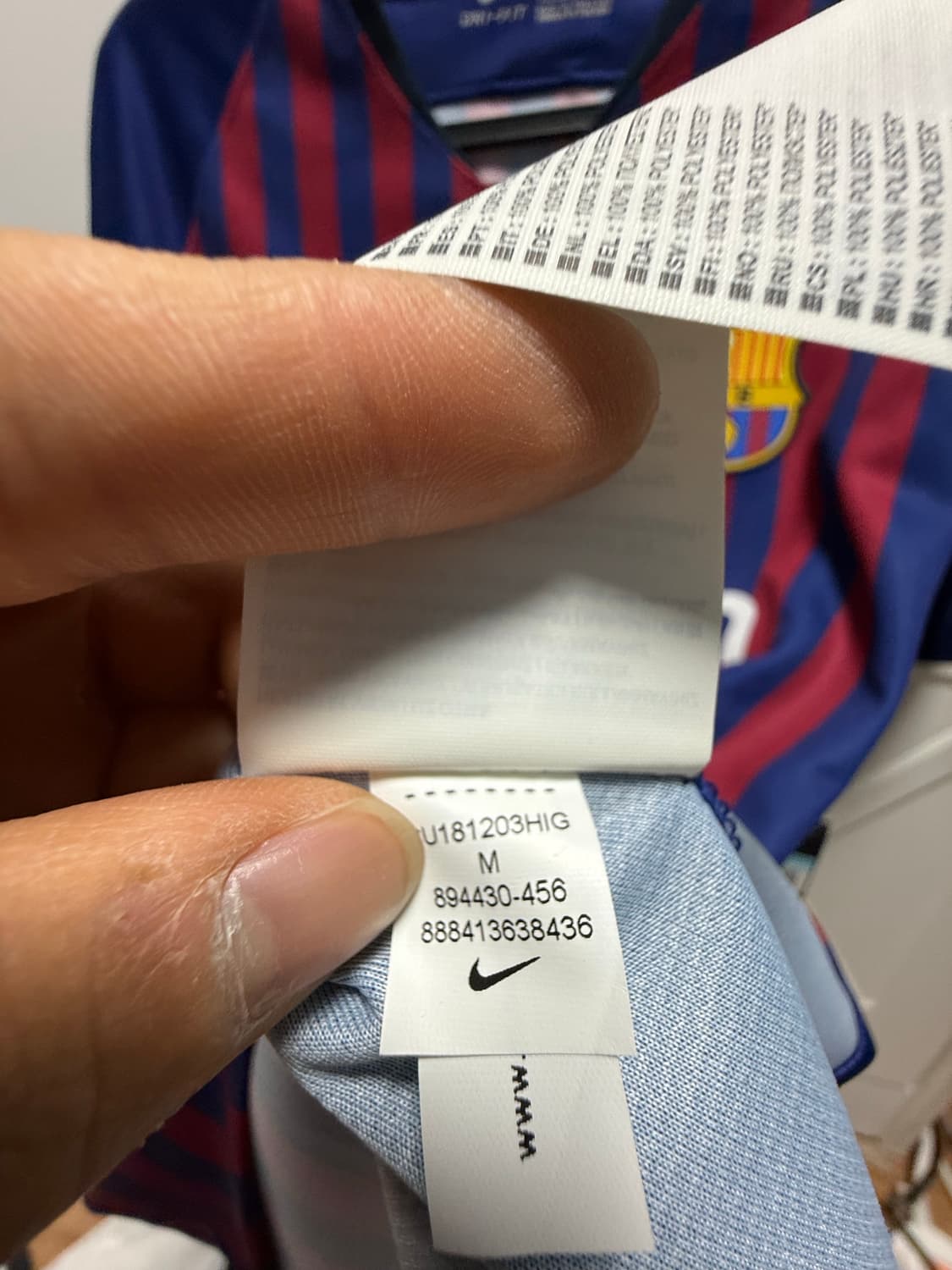 18/19 바르셀로나 메시 유니폼 상품이미지4